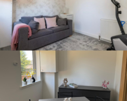 Before & After – Wallpaper Removal, Plastering & Painting esempio 3